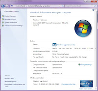 Lenovo ThinkPad R61i Running Windows 7