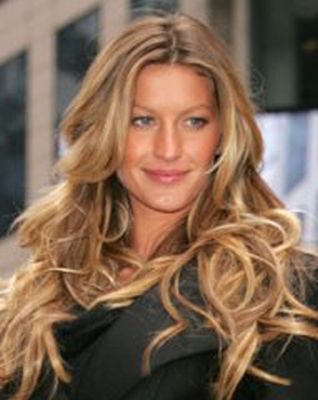 tom brady long hair. gisele bundchen hair straight.