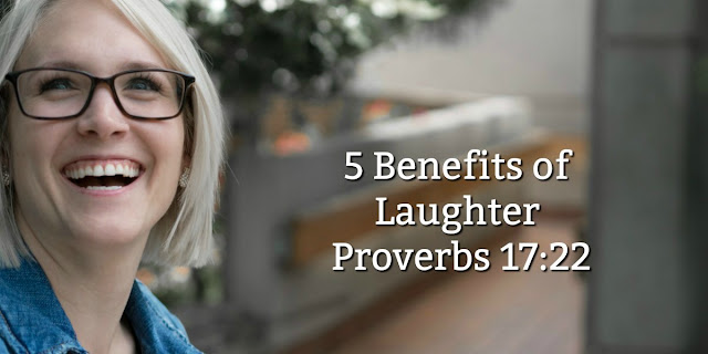 God created laughter for our benefit, and this short devotion shares 5 reasons it's good for us.