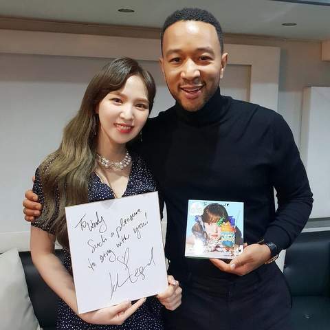 Lirik Lagu John Legend - Written In The Stars feat. Wendy (Red Velvet)