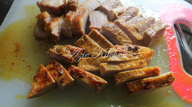 Daging Bakar dan Air Asam Pencicah - Azie Kitchen