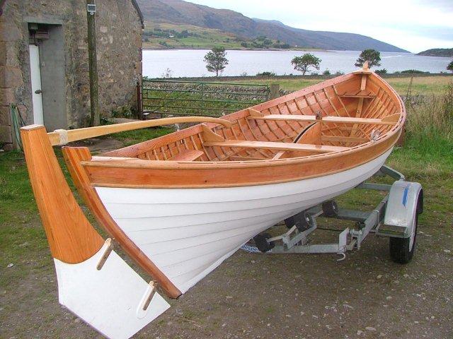 Viking Boats of Ullapool: What is Wood and What Not