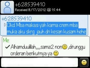 Testimoni Cream Walet BIO Disc Touched