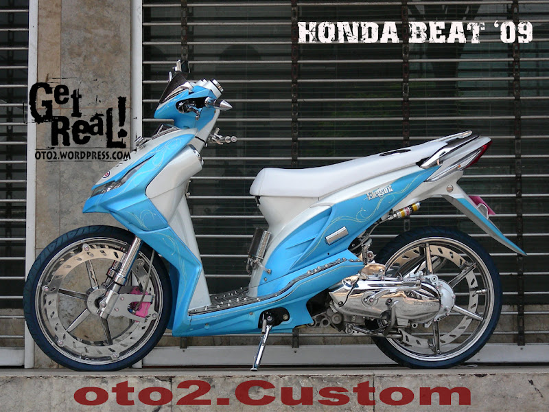 Gambar modifikasi honda beat Terbaru paling Lengkap Dan Keren Abis title=