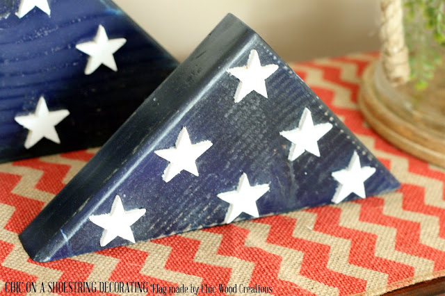 4th of July Decorations Independance Day Decor by Chic on a Shoestring Decorating