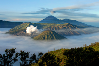 The Attractions of Mount Bromo East Java Indonesia