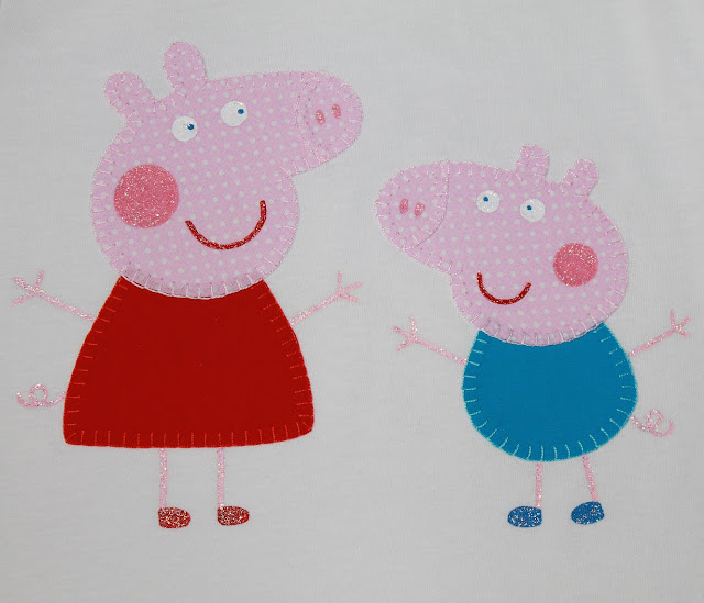 camiseta peppa pig y george pig