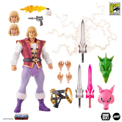 San Diego Comic-Con 2023 Exclusive Masters of the Universe Prince Adam 1/6 Scale Collectible Figure by Mondo