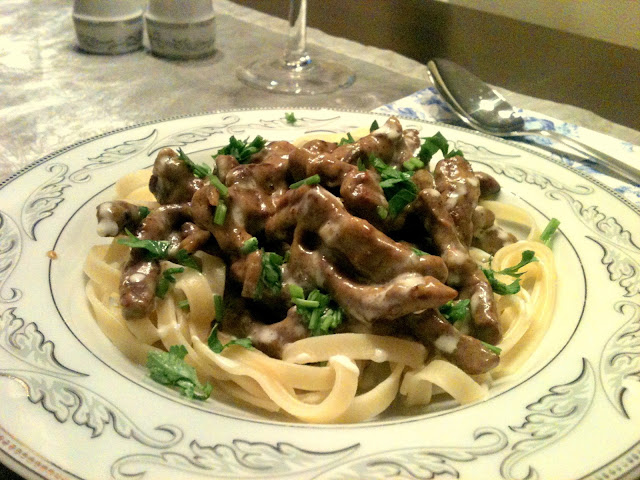 beef stroganoff