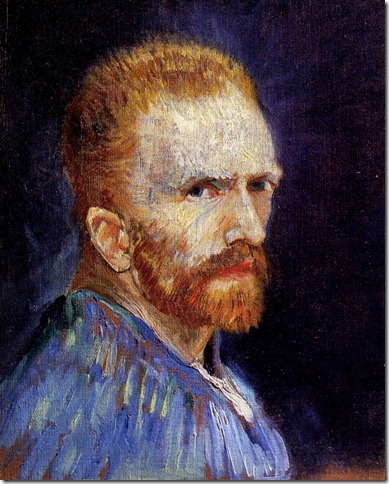 1886 Van Gogh Portrait de l'artiste par lui-même, Portrait of the artist by itself,Huile sur toile, 41x33,5 cm_1