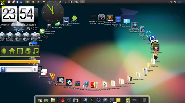 Transforma windows 7 en la  ultima versión de android Jelly Bean con Skin_Pack_4.0