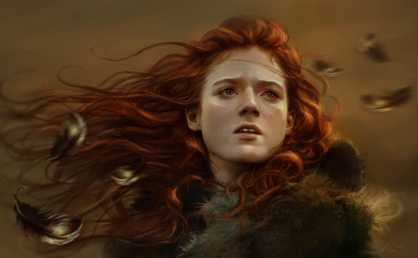 Ania (Anna) Mitura DalisaAnja deviantart artstation ilustrações fantasia game of thrones série personagens realistas