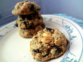 Healthy and Chewy Chocolate Chip Cookies with Nuts