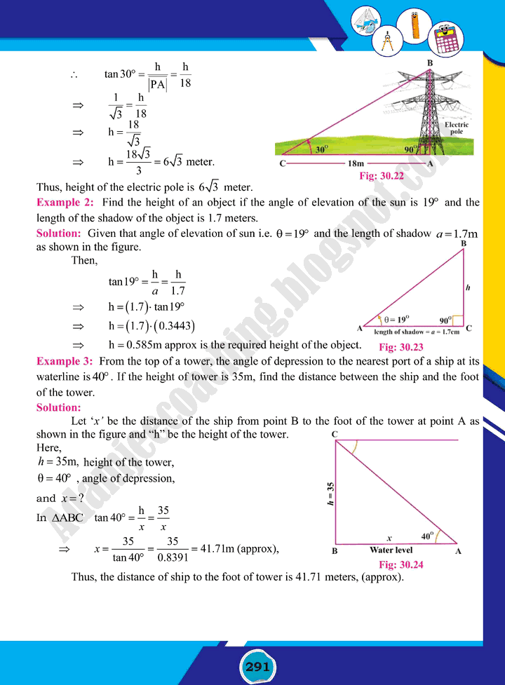 introduction-to-trigonometry-mathematics-class-10th-text-book