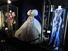 Original Enchanted movie costumes display