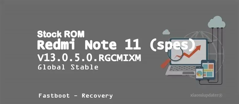 ROM Redmi Note 11 (spes) V13.0.5.0.RGCMIXM Global Stable