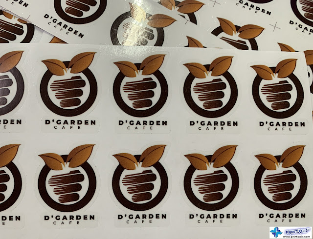 Clear Vinyl Sticker Labels