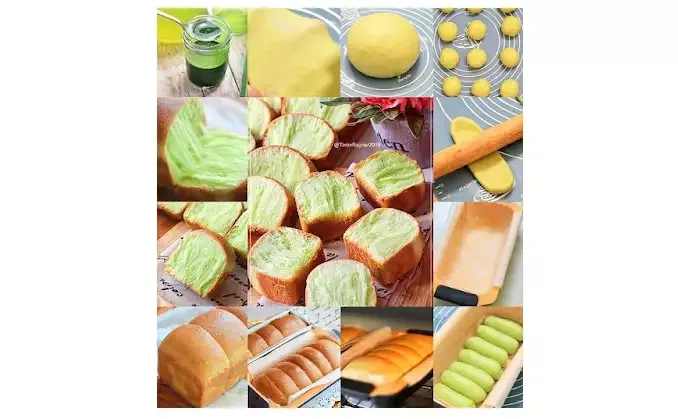 resep roti sobek pandan yang lembut dan simpel