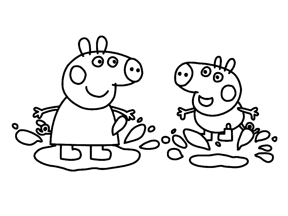 Peppa Pig Cartoon Coloring Pages For Kids Coloring Wallpapers Download Free Images Wallpaper [coloring436.blogspot.com]