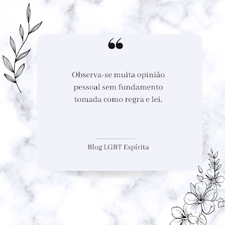 Comunidade Espírita e Homossexualidade