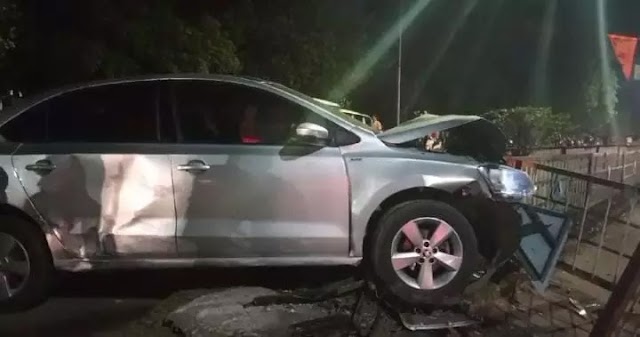  कार ने दो महिला कांस्टेबल को मारी ठोकर, दोनों की हालत नाजुक