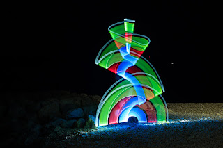 Lightpainting Kroatien Mala Duba Olaf Kerber