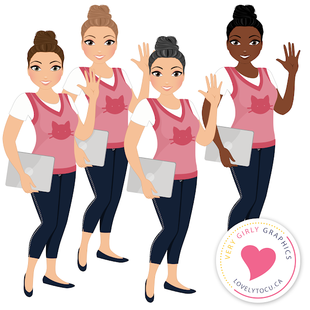 Free woman avatar clipart from Lovelytocu