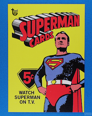 2018 Topps 80th Anniversary - #16 - 1966 Superman Wrapper Art