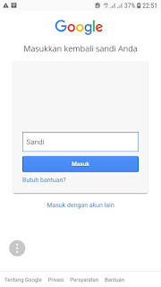 Cara Mengganti Password Gmail di HP