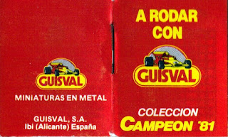 Chiquival de Guisval Catálogo Campeon 1981