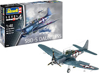 Revell 1/48 SBD-5 Dauntless (03869) Color Guide & Paint Conversion Chart