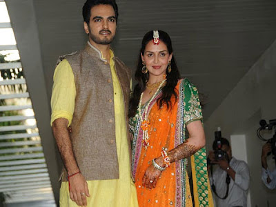 Esha Deol with Bharat