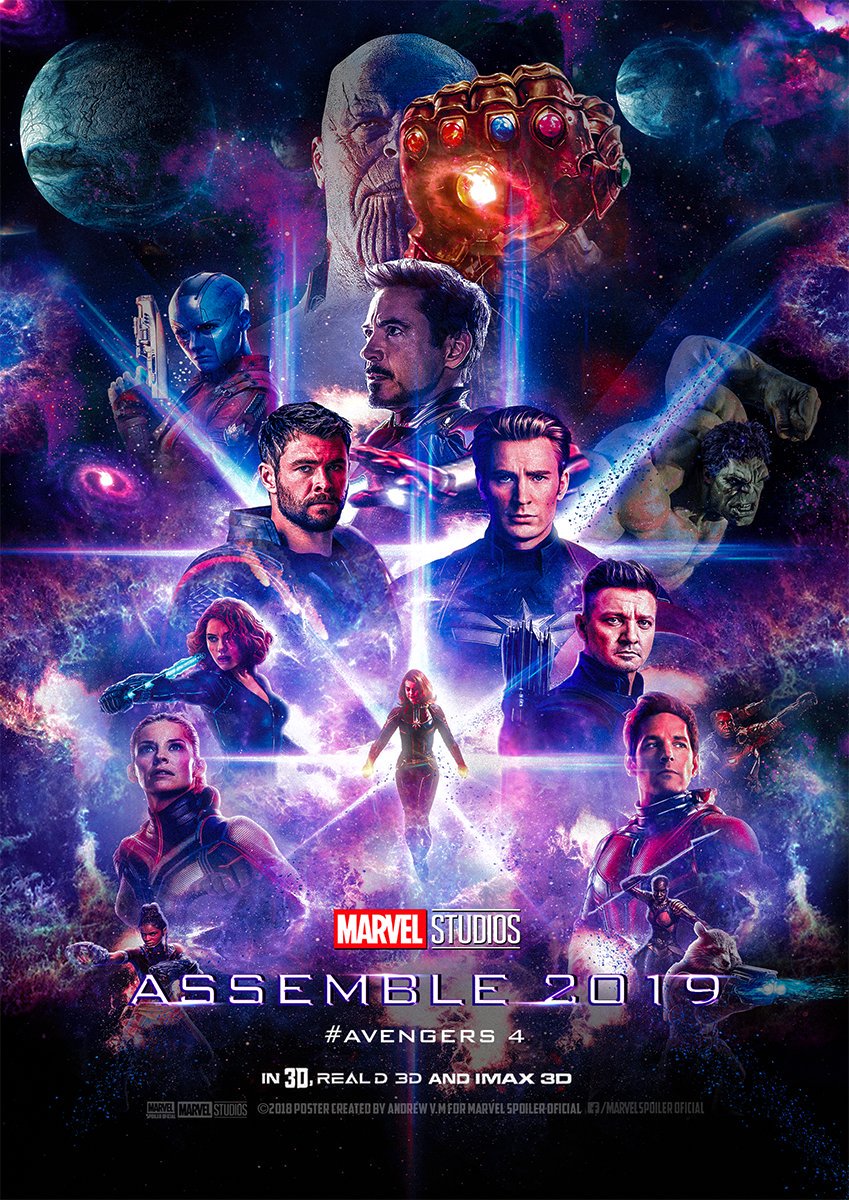 Avengers Endgame Poster Wallpaper  Full Movie 2019