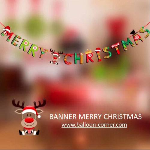 Bunting Banner MERRY CHRISTMAS (Z-1)