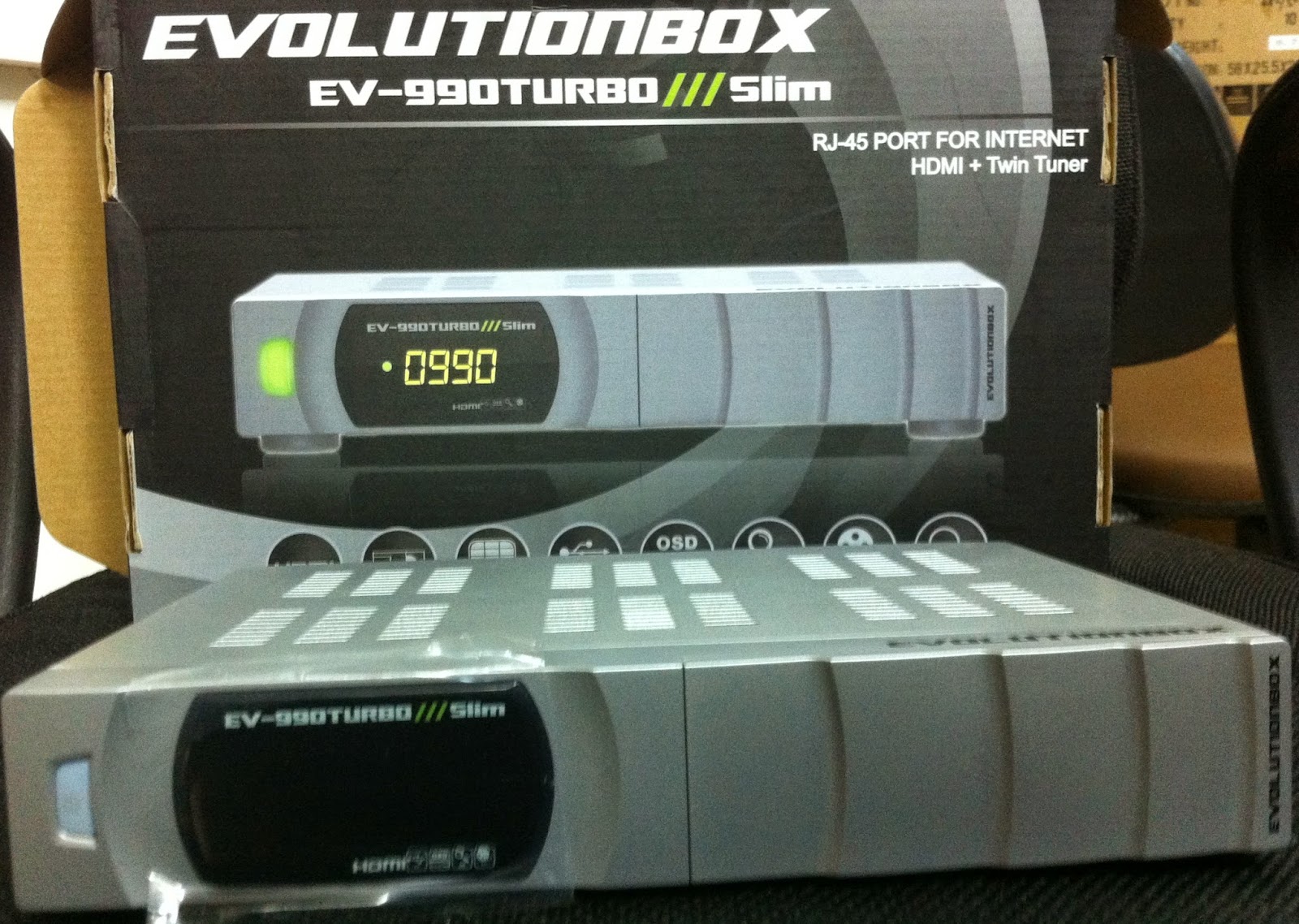 ATUALIZAÇÃO EVOLUTIONBOX EV 990 HD /// SLIM