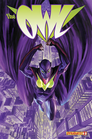 The Owl cover Alex Ross - project superpowers- dynamite entertainment