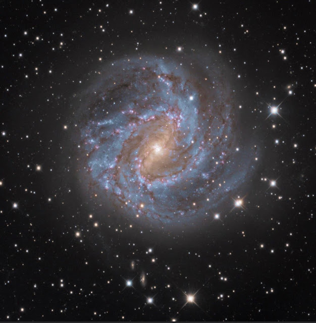 Messier 83 - the Southern Pinwheel Galaxy imaged on ATEO-3 and processed by Franck Jobard from Deep Sky Chile now available for download from Starbase