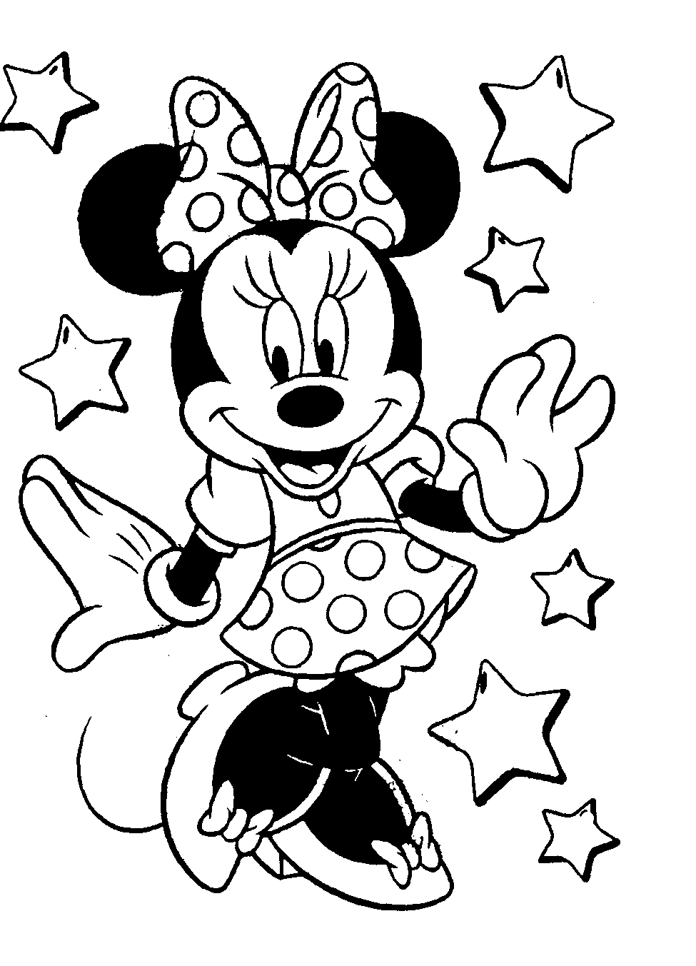 MINNIE+MOUSE+CLUBHOUSE+COLORING+valentine