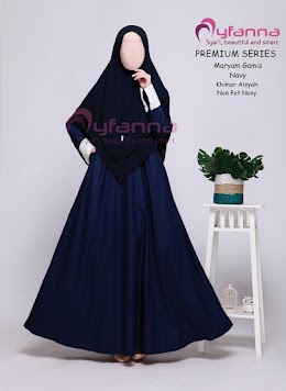 Gamis Maryam Black