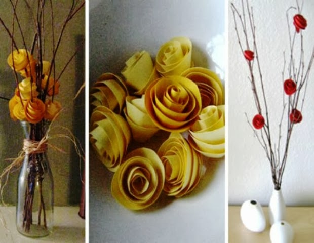 Cara Membuat Bunga  Mawar  Cantik Dari  Kertas 