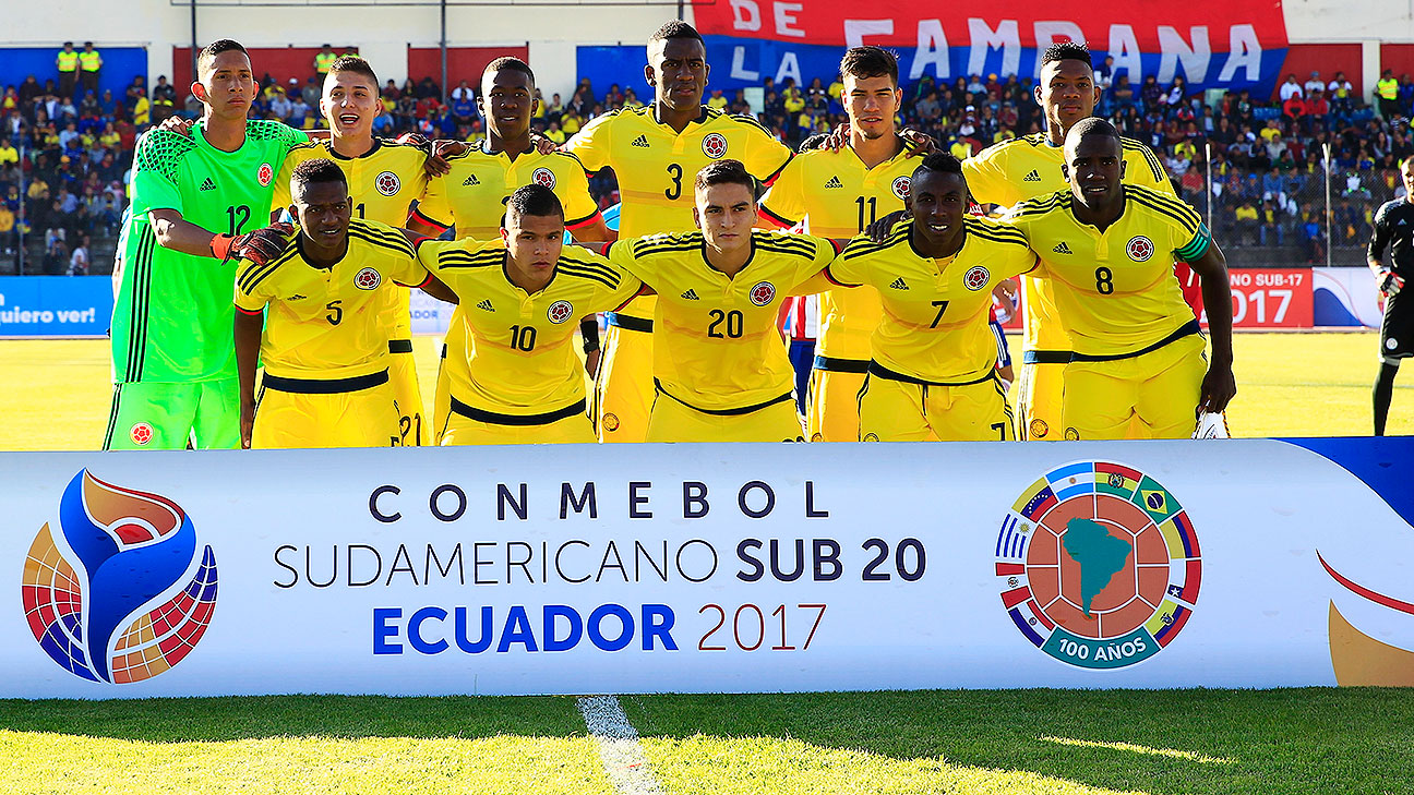 Ecuador U20 Vs Colombia U20 En Hexagonal Final Sudamericano Sub 20