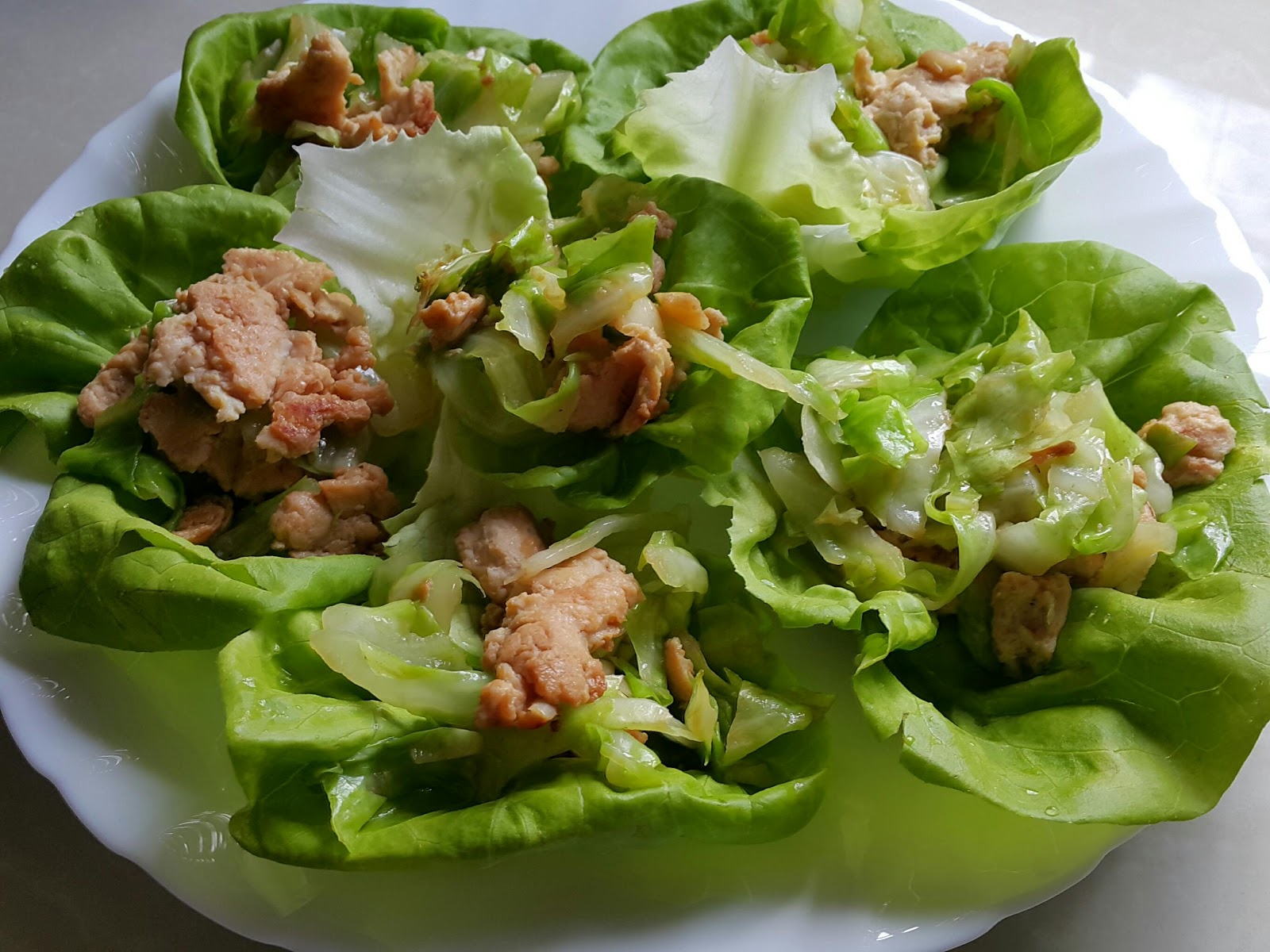 Cerita Yna: Resepi Sihat : Salad Gulung Ayam (Chicken 
