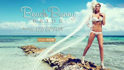 Kate Upton topless in beach bunny bride sexy bikini models photo shoot