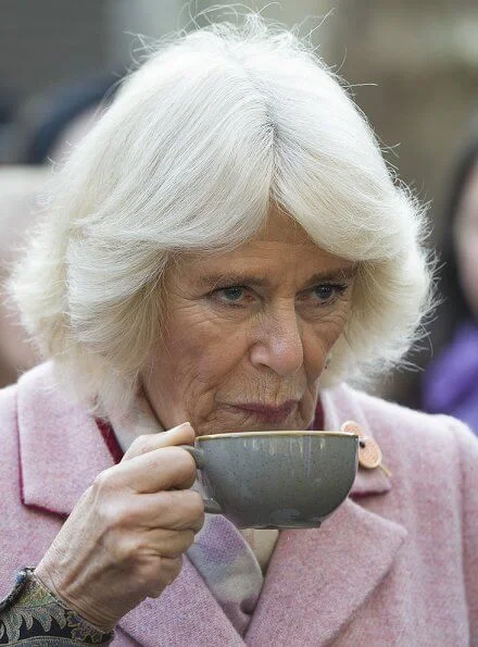 The Prince of Wales and The Duchess of Cornwall visited Swiss Cottage Farmers’ Market to celebrate the 20th anniversary