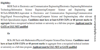 Junior Research Fellow - Electronics and Communication,Electronics,Information Technology,Information Science,Computer Science and Engineering Jobs NITK