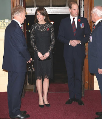 The Duke And Duchess Of Cambridge Joined The Queen At The Royal British Legion Remembrance Festival