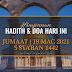 Hadith & Doa Hari Ini | 19 Mac 2021 | 5 Sya'ban 1442H | JUMAAT