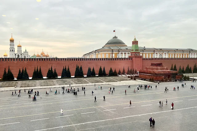 Красная площадь, Кремль, мавзолей Владимира Ленина