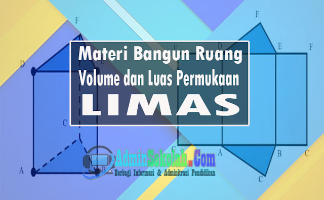 Materi Volume dan Lua Permukaan Limas Lengkap Soal Latihan