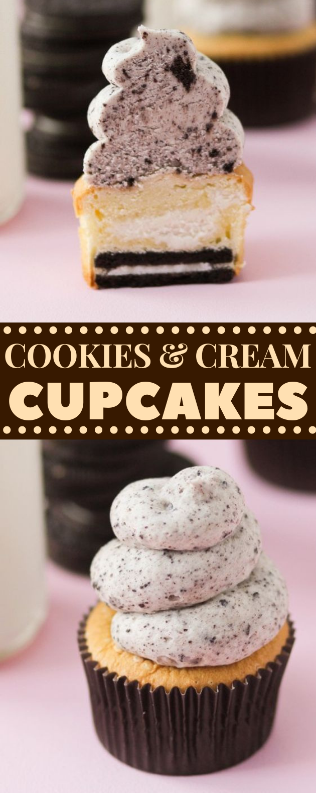 COOKIES AND CREAM CUPCAKES